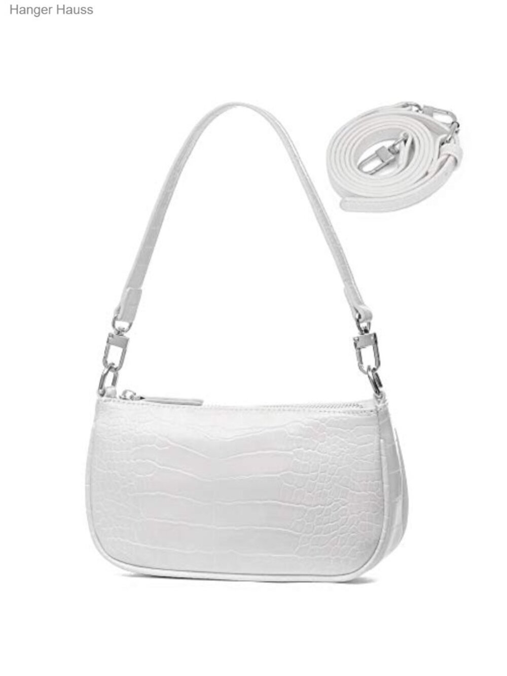 Small Faux Leather Shoulder Bag Mini Crossbody Clutch Purse